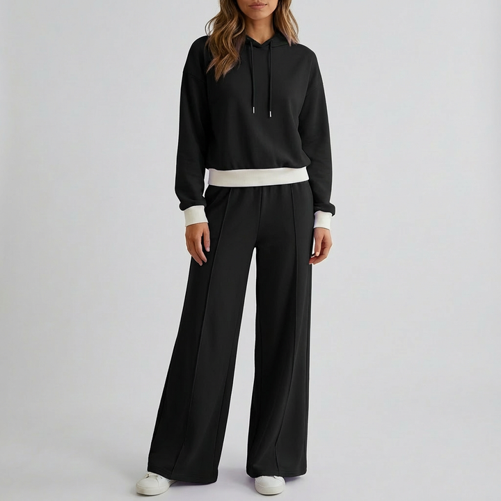 Elegante Set Due Pezzi Jogging Lounge per Donne
