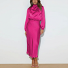 Abito da Sera in Satin Elegante per Donne