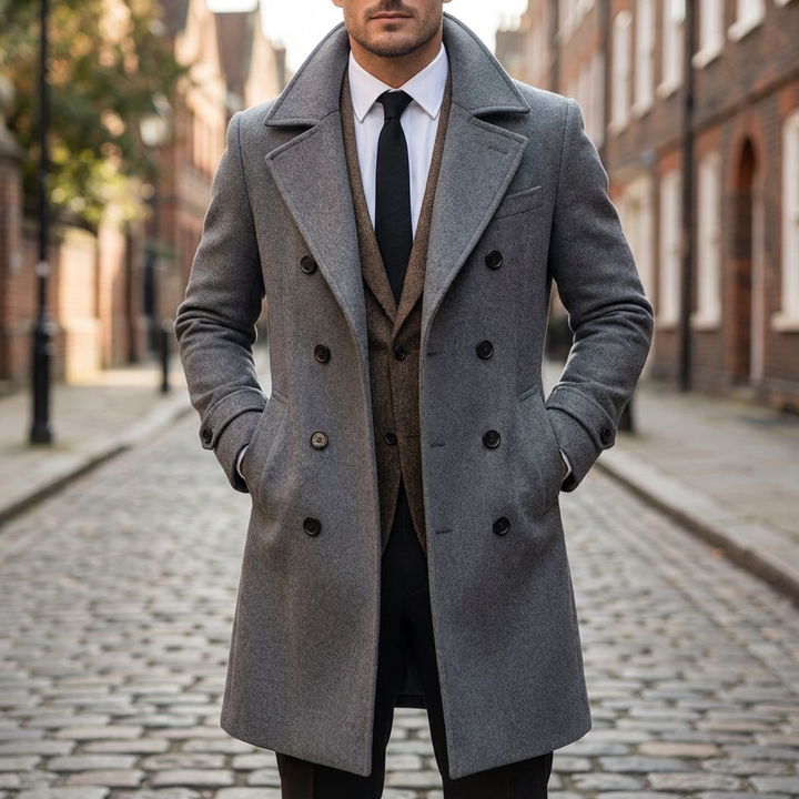 Cappotto Premium Uomo per Eleganza Senza Sforzo