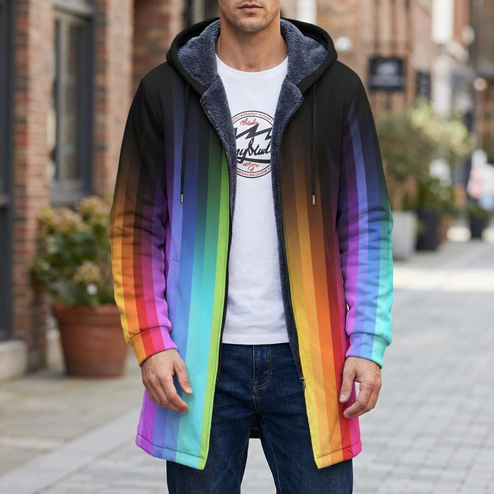 Giubbotto Retro Colorblock per Uomo