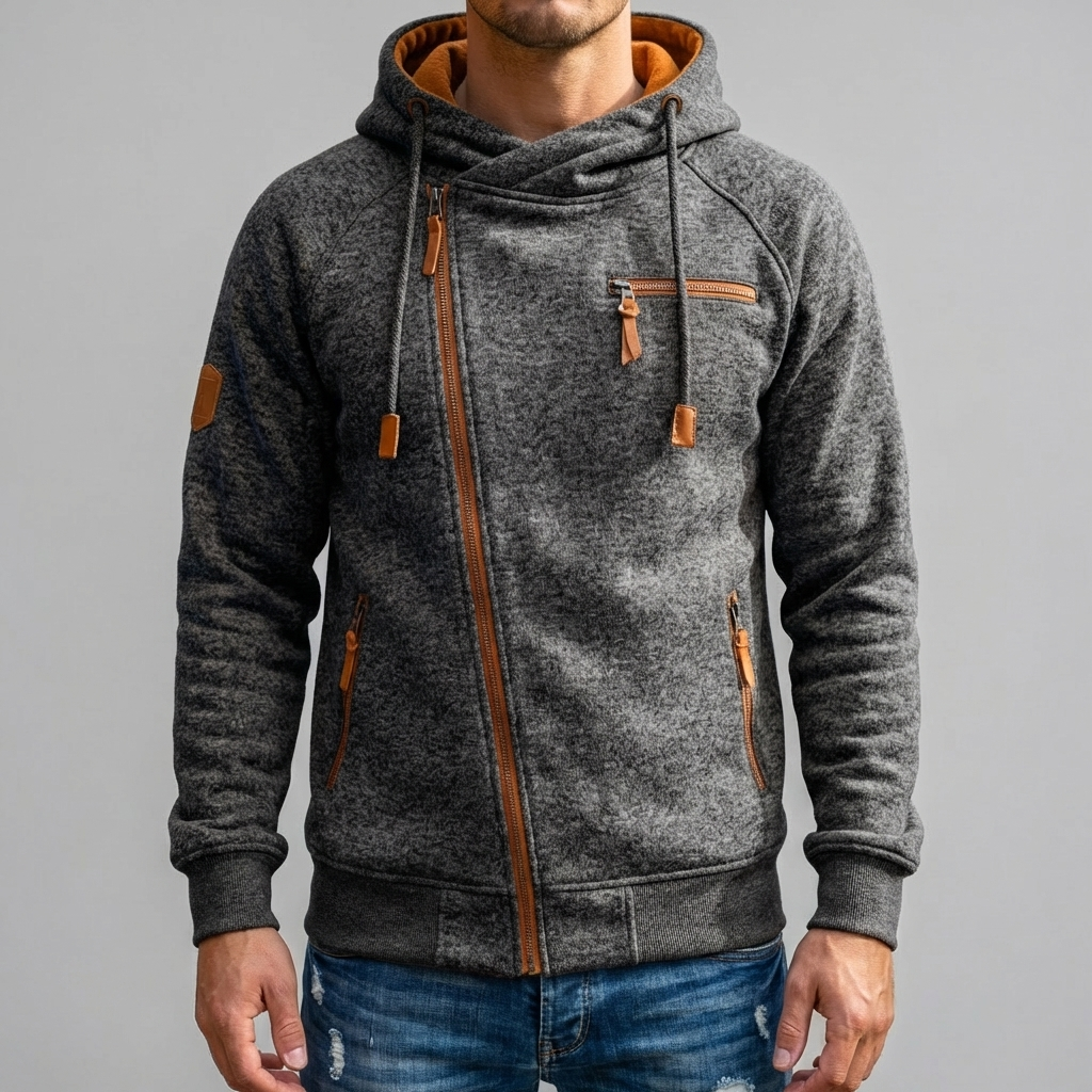 Felpa Casual con Cappuccio per Uomini