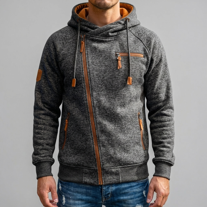 Felpa Casual con Cappuccio per Uomini