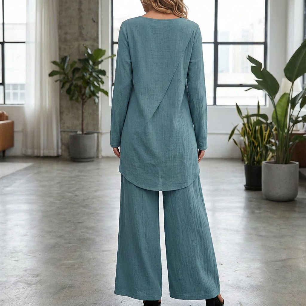 Completo Elegante Due Pezzi per Donne