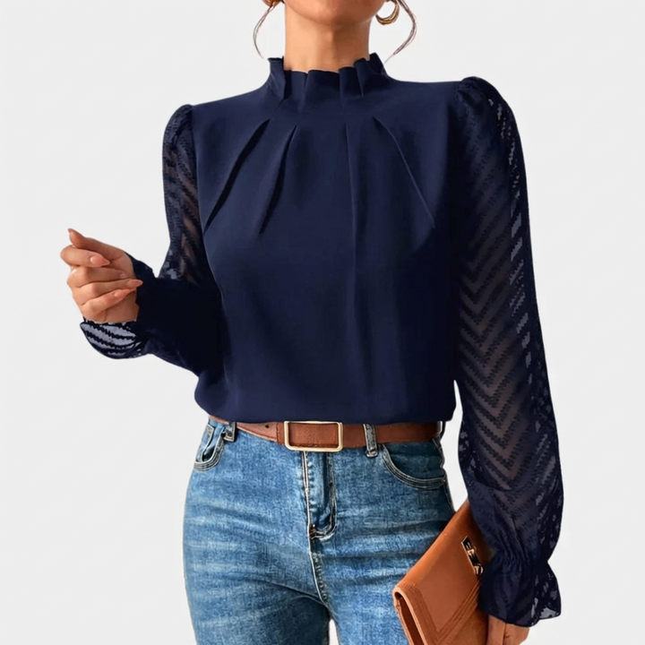 Elegante Maglia Lunga Manica per Donna