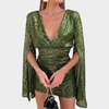Abito Glamour con Dettagli Luminosi