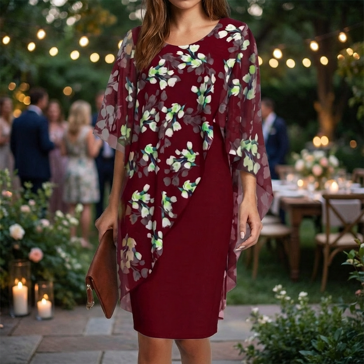 Abito Floreale Elegante per Donne