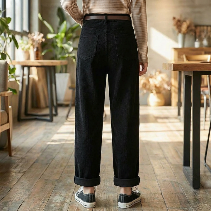 Pantaloni in Corduroy per Donne