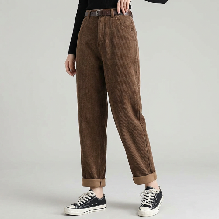 Pantaloni in Corduroy per Donne