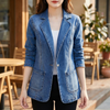 Blazer Denim Stylish per Donne