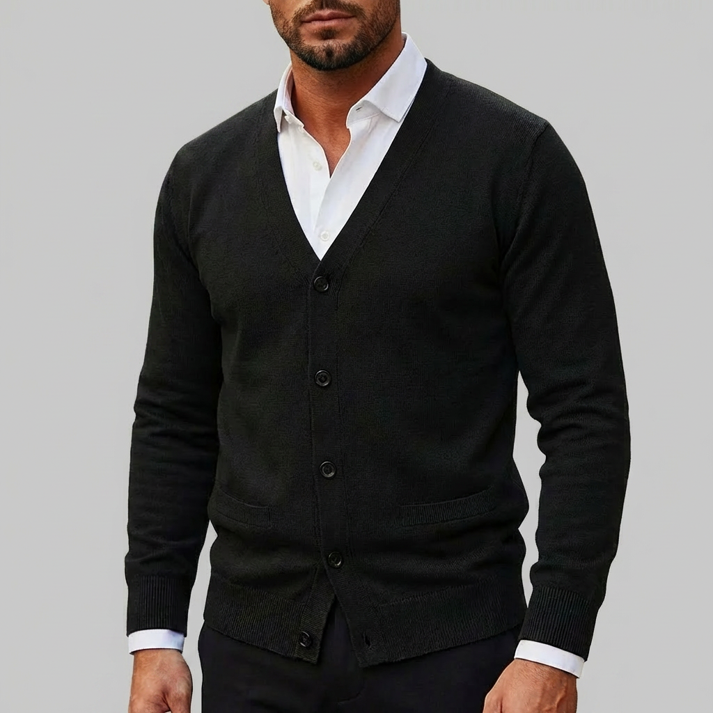 Maglione Cardigan Tricot per Uomo