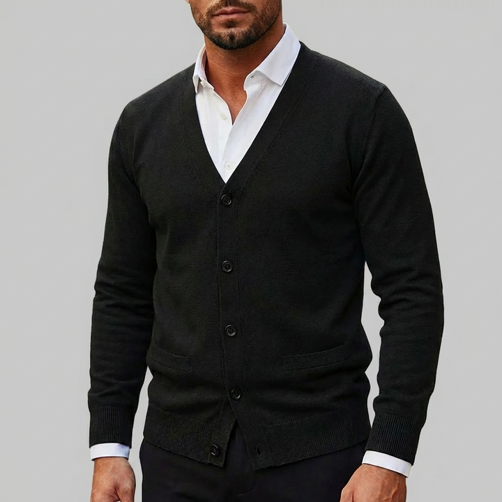 Maglione Cardigan Tricot per Uomo