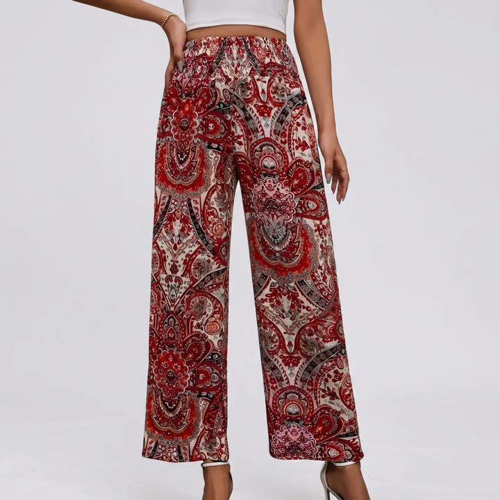Pantaloni a Gamba Larga Bohemien per Donne