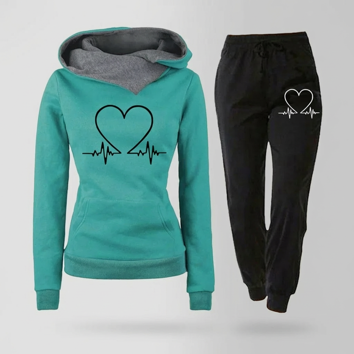 Set di Jogging Donna in Due Pezzi
