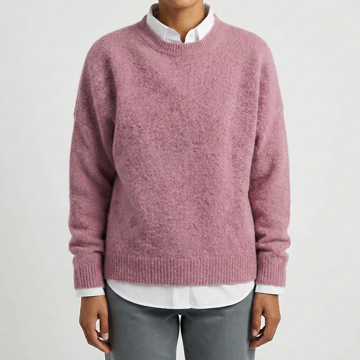 Maglione Plettato Collo Crew