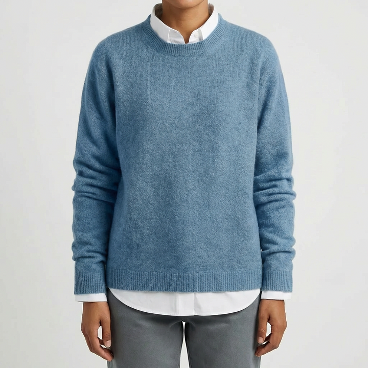 Maglione Plettato Collo Crew