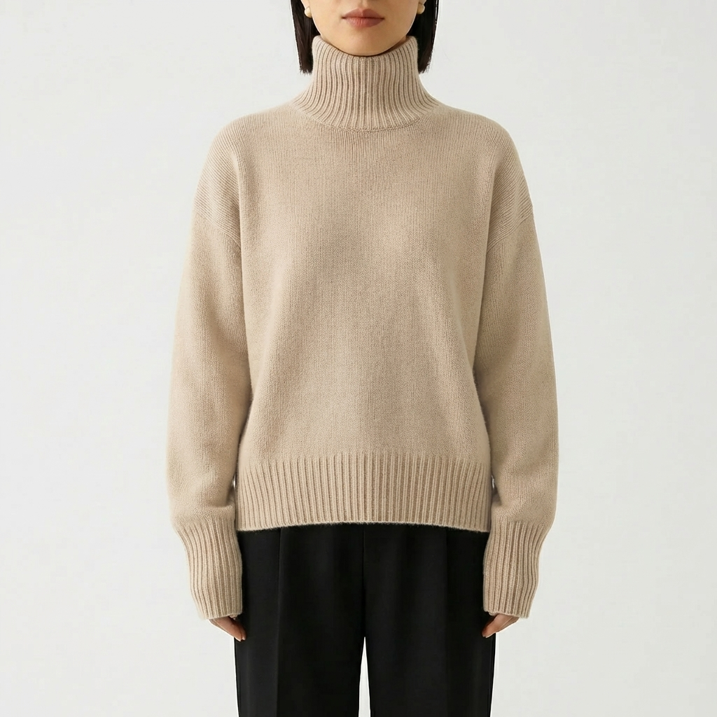 Maglione Collo Alto Comodo