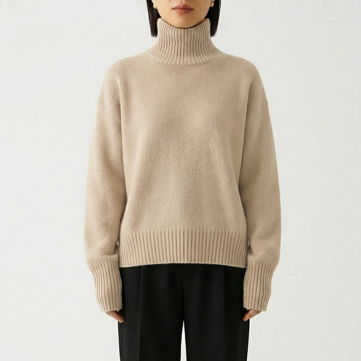 Maglione Collo Alto Comodo