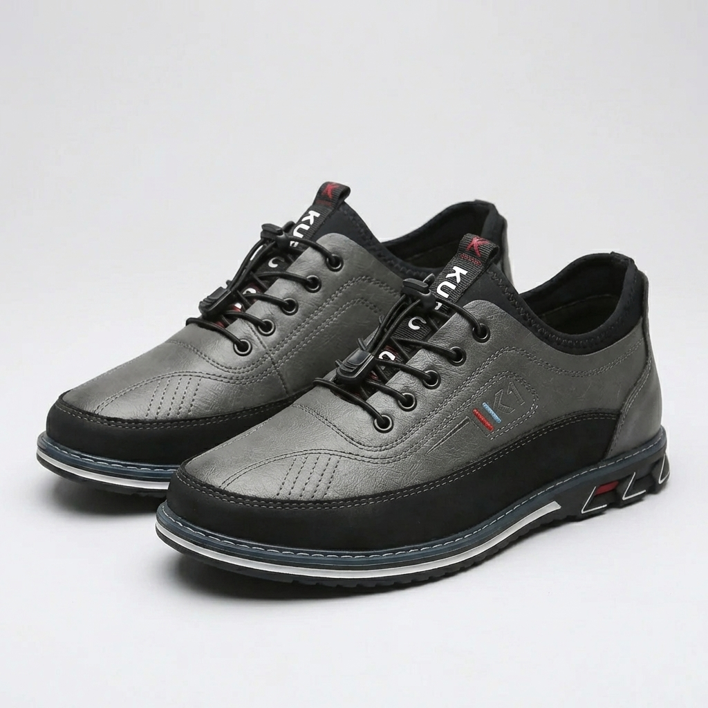 Scarpa Oxford Bassa con Lacci per Uomini