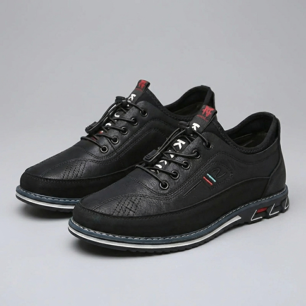Scarpa Oxford Bassa con Lacci per Uomini
