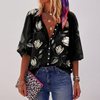 Blusa Floreale Estiva per Donne
