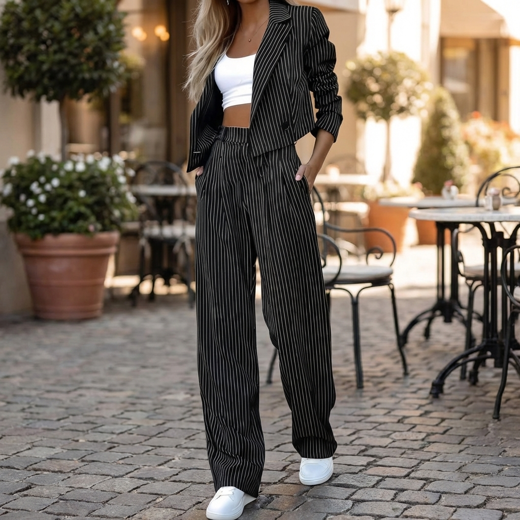 Set Donna Elegante Due Pezzi