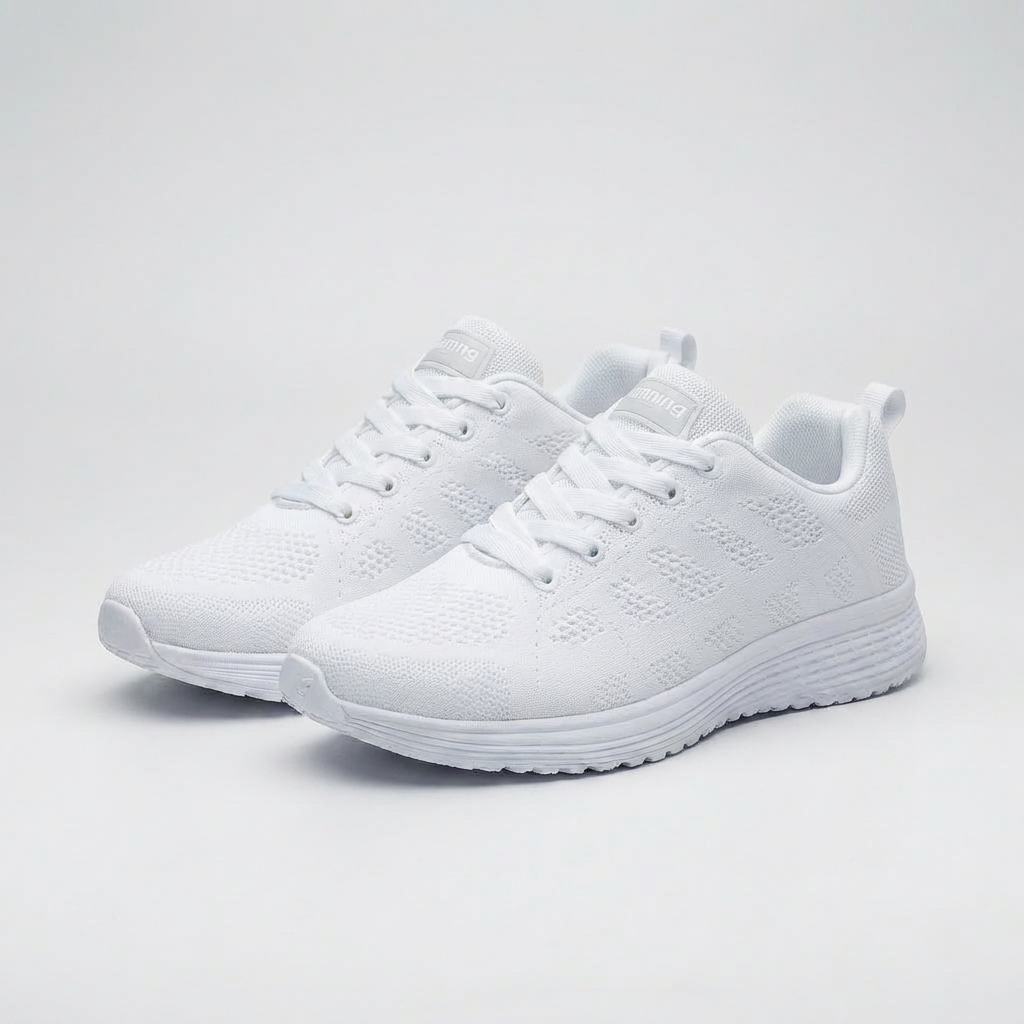 Sneaker Atletica Donna con Lacci Imbottiti