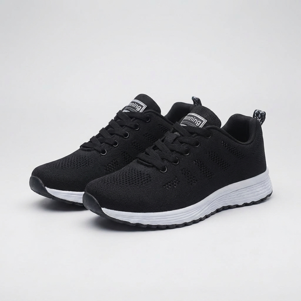 Sneaker Atletica Donna con Lacci Imbottiti