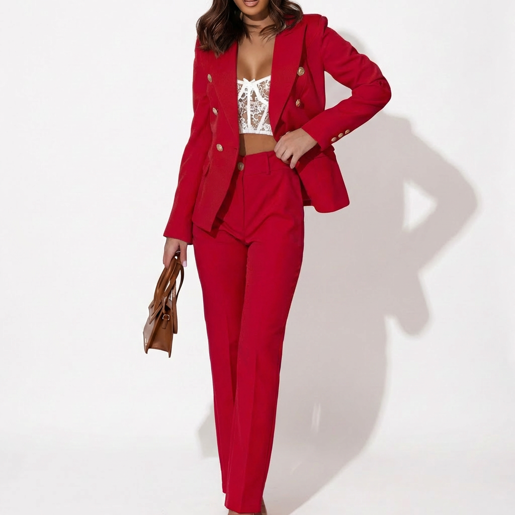 Completo Elegante Due Pezzi Donna