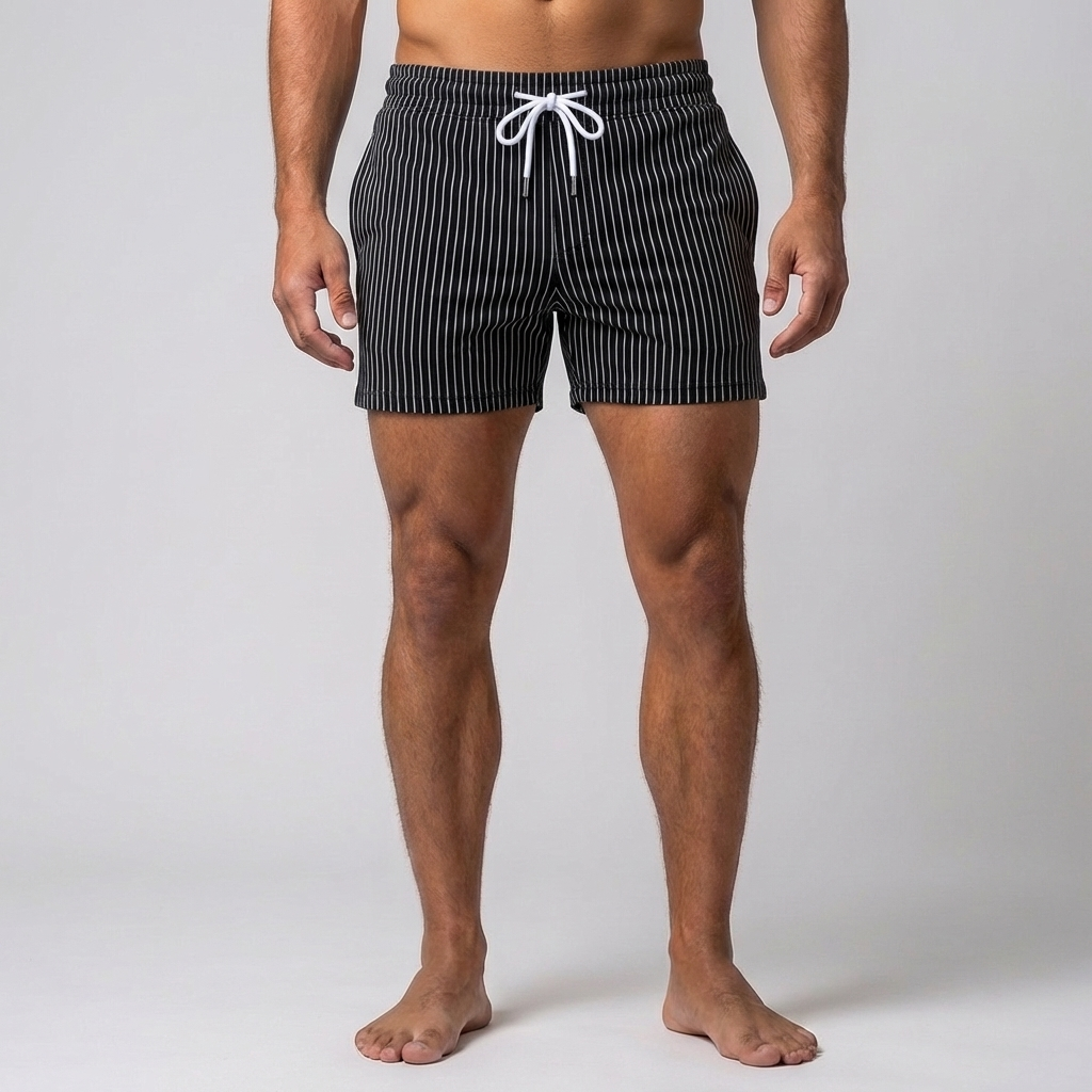 Pantaloni Corti Fitness Super Stretch per Uomini