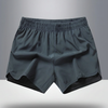 Shorts da corsa uomo quick-dry con zip