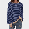Maglione a righe oversize per donne