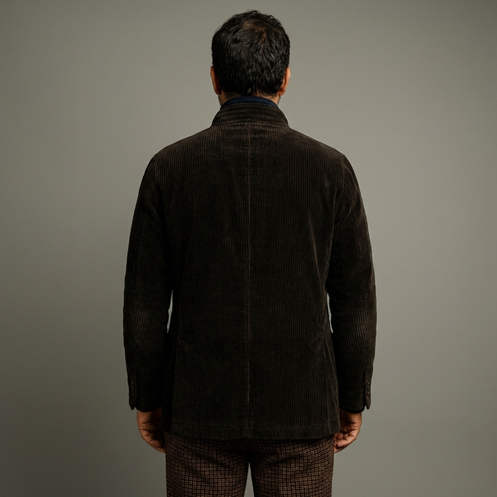 Giacca Retro Casual Unita Per Uomini