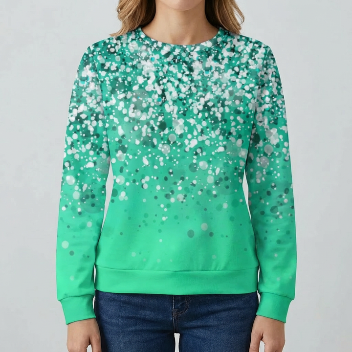 Maglione Stile Fiocco di Neve per Donne