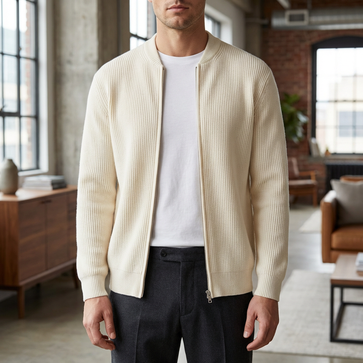 Cardigan in Maglia Caldo e Stiloso per Uomini