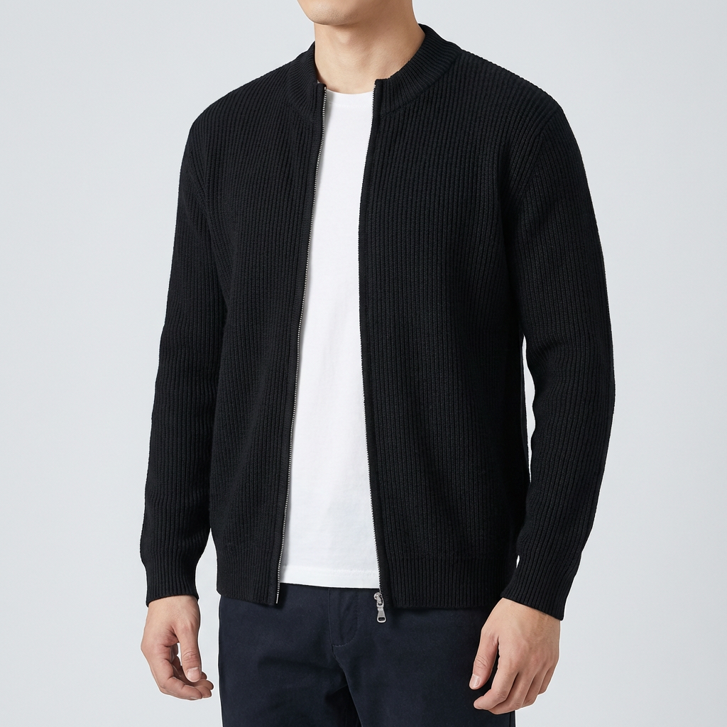 Cardigan in Maglia Caldo e Stiloso per Uomini