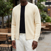 Cardigan in Maglia con Zipper Casual per Uomini