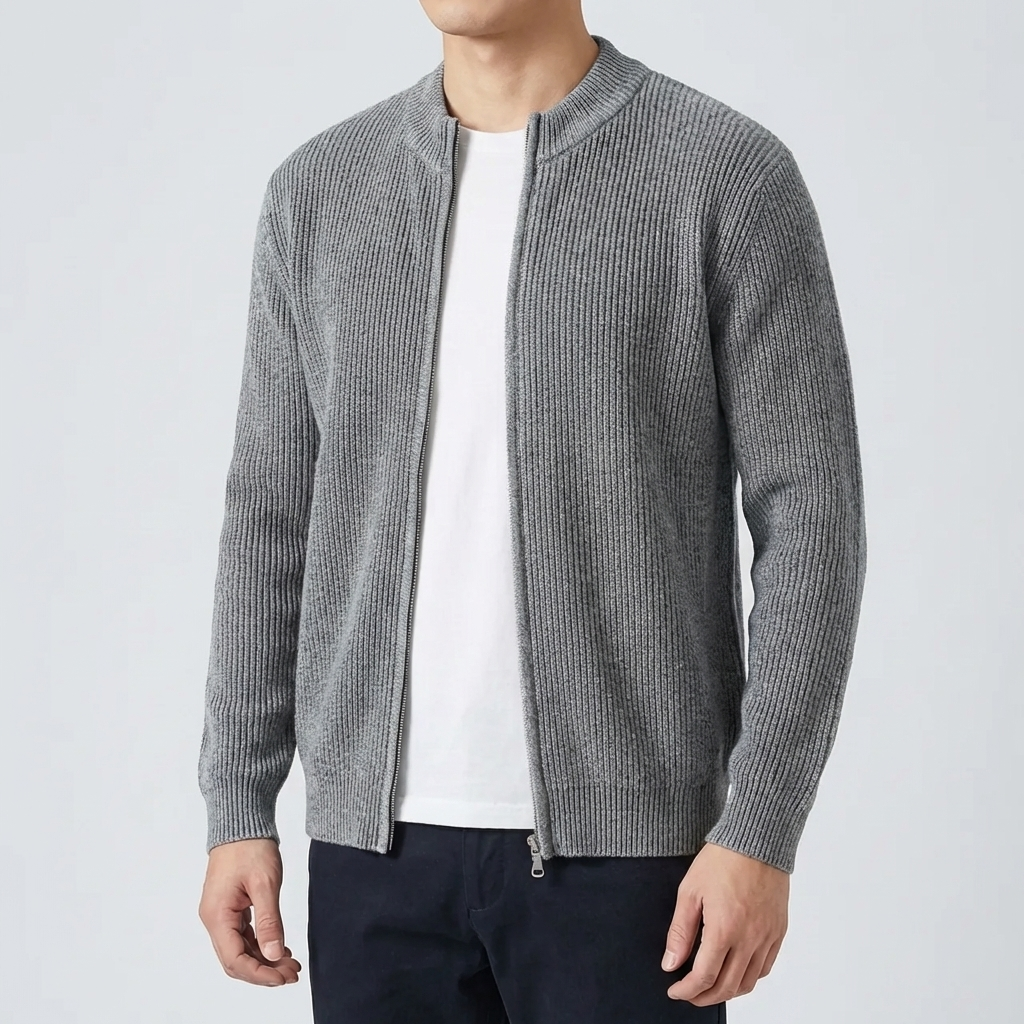 Cardigan in Maglia Caldo e Stiloso per Uomini