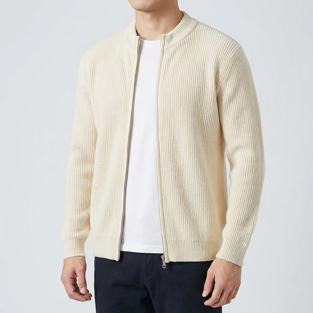 Cardigan in Maglia Caldo e Stiloso per Uomini