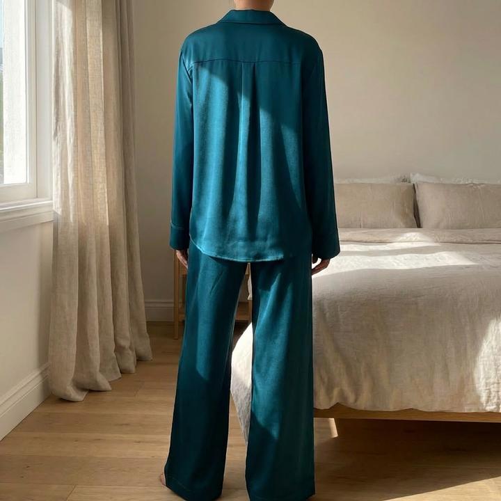 Set di Loungewear in Satin da Donna