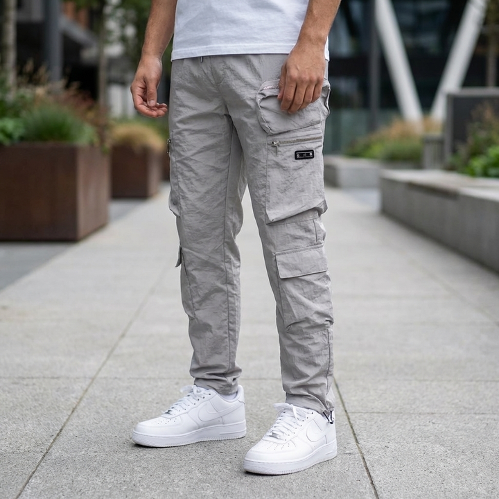Pantaloni Cargo Multi Tasche Fit Classico per Uomo