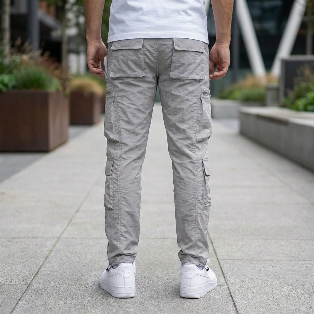 Pantaloni Cargo Multi Tasche Fit Classico per Uomo