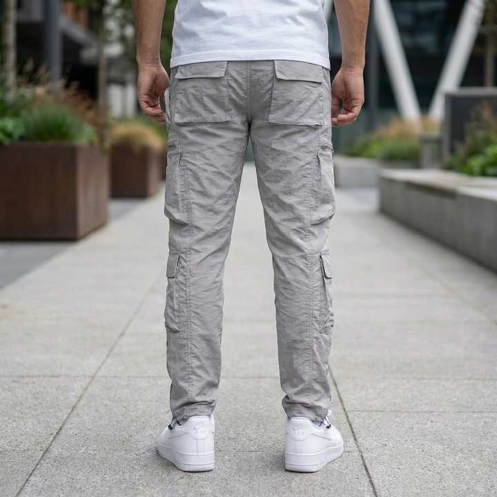 Pantaloni Cargo Multi Tasche Fit Classico per Uomo
