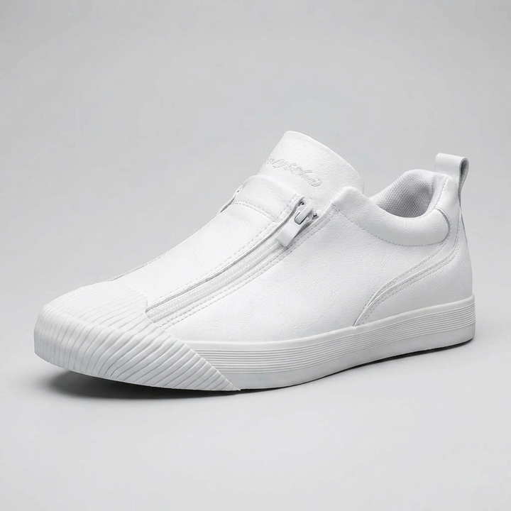 Sneaker Casual a Zip Entry Basso Profilo per Uomo