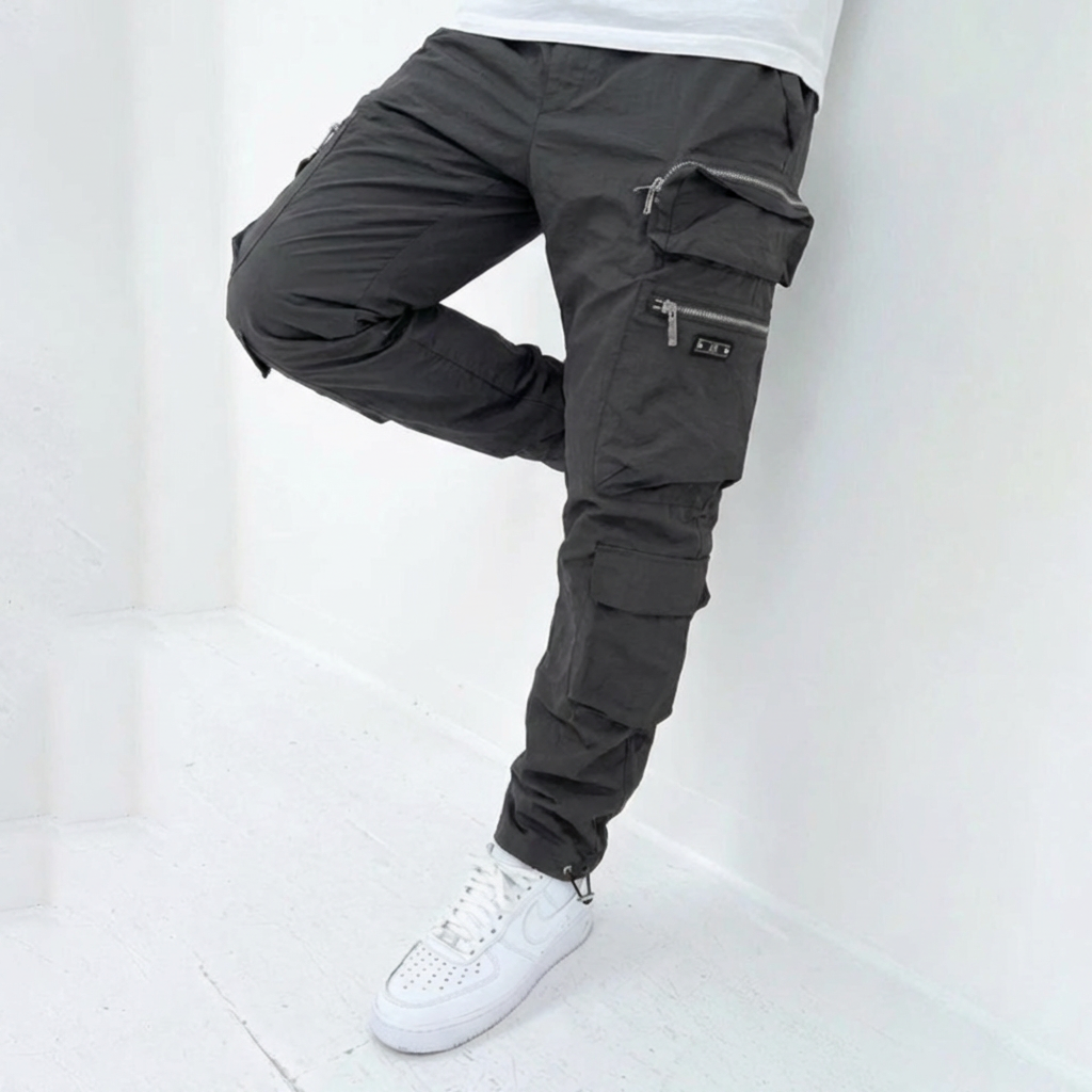 Pantaloni Cargo Multi Tasche Fit Classico per Uomo