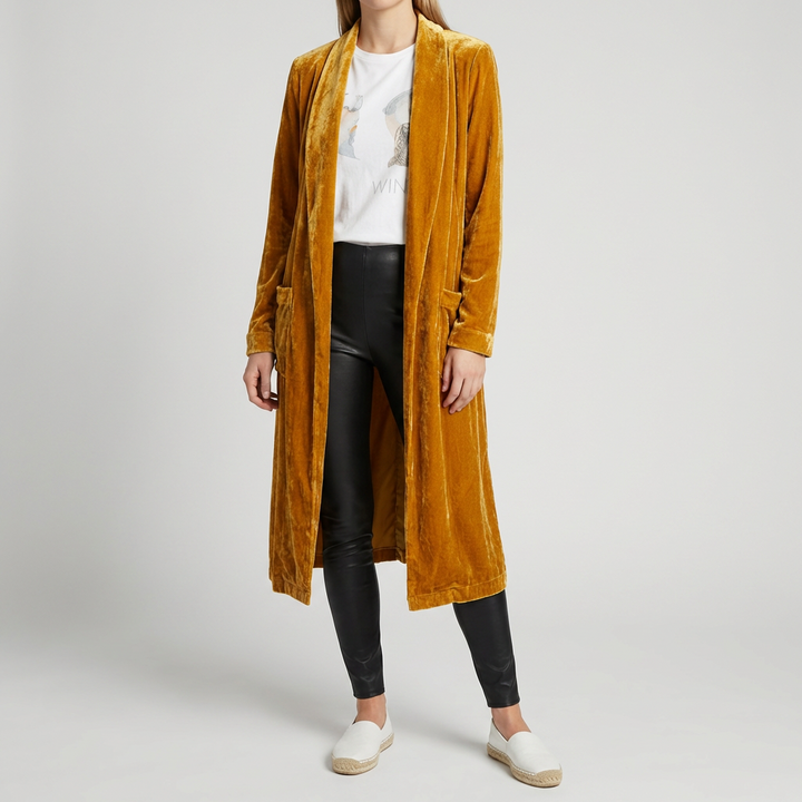 Cardigan Lungo Duster per Donne