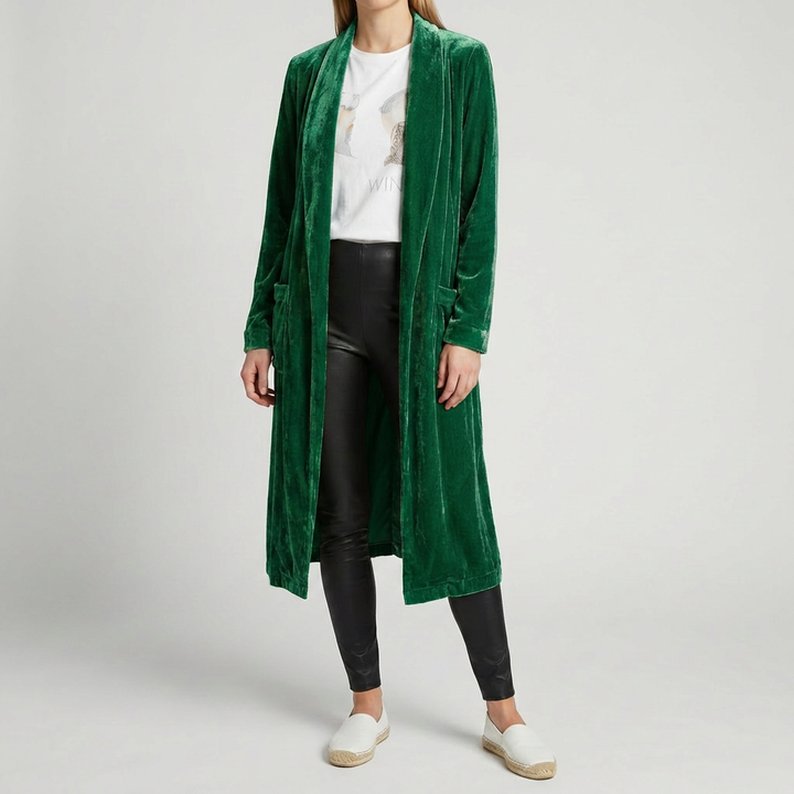 Cardigan Lungo Duster per Donne