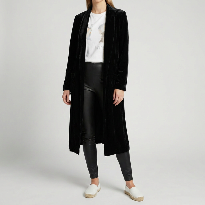 Cardigan Lungo Duster per Donne