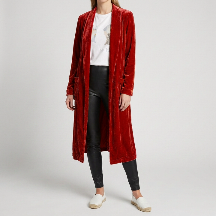 Cardigan Lungo Duster per Donne