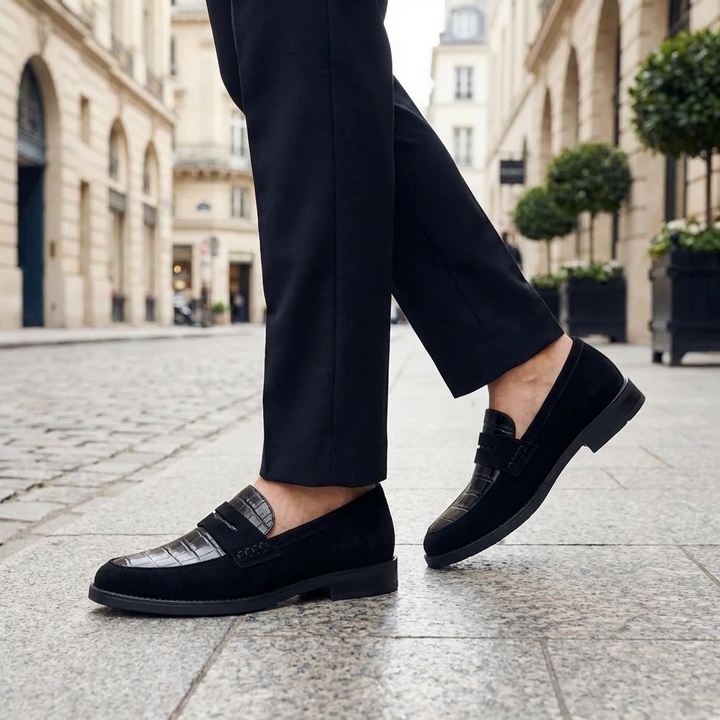 Scarpe Piatte Classic Penny Loafer per Uomini