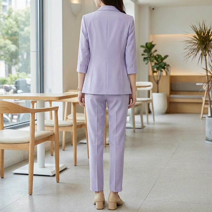 Completo Formale da Donna con Blazer e Pantaloni